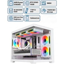 TERRANOVA RYZEN 5 9600X İŞLEMCİ MSI B850 ANAKART