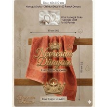 Genel Tedarik Nevresim Dünyası Prime Havlu 60X110 Kiremit