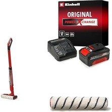 Ohbe Express Cleanexxo - Solo Akülü Sert Zemin Temizleyici + 18V 4,0 Ah Pxc Starter Kit, Akü ve Şarj Cihazı + Cleanexxo Yedek Mop