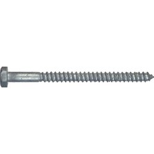 Ohbe Express The Group 812075 Daldırma Galavanize Altıgen Vidalı Vida, 8/8 x 4-1/2-Inç, 50'li Paket