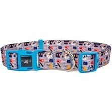Ohbe Express Köpek Boyun Tasması – Geri Dönüştürülmüş, Ayarlanabilir, Emniyet Tokalı – Küçük ve Büyük Irklar Için – Tüy Toplamaz, Yıkanabilir, Airtag & Isimlik Uyumlu, Woof,large (2 Paketi)