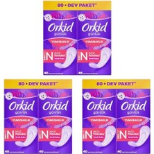 Ohbe Express Orkıd Yaprak Pamuksu Günlük Ped Deo Fresh 80 Adet 3lü Paket