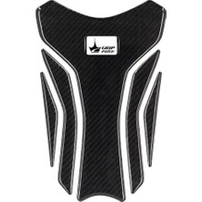 Ohbe Express Tank Pad | Aprilia, Ktm, Kawasaki, ile Uyumlu | Kaydırmaz ve Dayanıklı Karbon | Motosiklet Tank Pad | GC07 (Karbon)