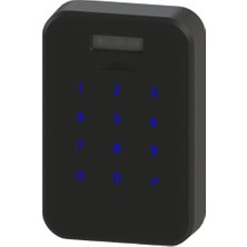 Ohbe Express Rx/rxe Akıllı Kilit Uyumlu Yüz Tanıma Okuyucu ve Tuş Takımı, 3D Yüz Tanıma Teknolojisi, 100 Kullanıcı Kapasiteli, AES-256 Gcm Şifreleme