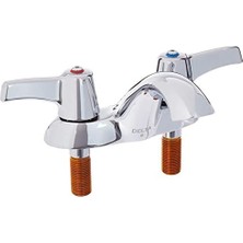 Ohbe Express 21C143 21T Daha Az Açılır Iki Saplı Merkez Seti Banyo Musluğu, Krom