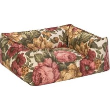 Ohbe Express Pet Alpha Merta Gül Desenli Kedi ve Köpek Yatağı S 50X60CM