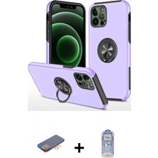 Marsilyan™- iPhone 12 Pro Max Kılıf Odak Form Prime - Siyah Joko Magic 5d Cam + Renkli Kamera Lens Koruma Cam - Tu