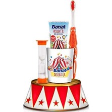 Ohbe Express Acrobat Junior Ağız Bakım Diş Fırça Seti (Mavi)