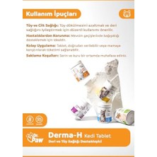 Ohbe Express Derma H Plus/deri ve Tüy Sağlığı Destekleyici Premium Kedi Tableti (60 ADET/90GR)