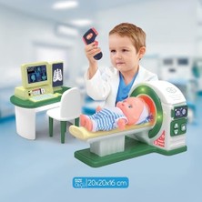 Ohbe Express Ogi Mogi Toys Işıklı ve Sesli Bilgisayarlı Tomografi Makinesi Medikal Oyun Seti