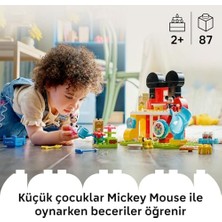 Ohbe Express │ Minnie ve Pluto ile ’nin Kulüp Evi 10465-2 Yaş ve Üzeri Çocuklar Için Karakter Figürleri Içeren Eğitici Oyuncak Yapım Seti, Çocuklar Için Yaratıcı Hediye Fikri (87 Parça)