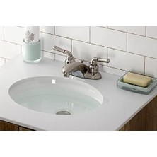 Ohbe Express KB628B Magellan 10,16 cm Banyo Bataryası, Fırçalanmış Nikel
