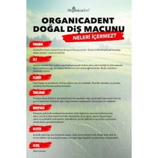 Ohbe Express Organicadent Misvaklı Doğal Diş Macunu (3'lü Paket)