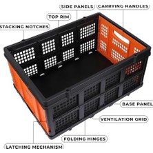 Ohbe Express BH205 25KG Katlanır Çok Amaçlı Taşıma Sepeti