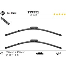 Ohbe Express Valeo Swf Das Original Set Silecek Seti Renault Megane Iv Sedan / Hb (2019 ve Sonrası) (600+450 Mm) 119332