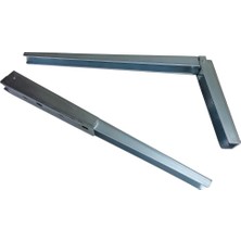 Ohbe Express Kırma Katlanır Masa Konsolu, 30 Cm, Çinko Kaplama, Dayanıklı Metal Malzeme, Duvara Monte, Katlanabilir Raf Ayağı, Masa Ayak Destek Aparatı, Kolay Kurulum, Çok Amaçlı Kullanım, 2'li Set (Gri)