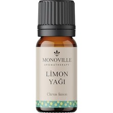 Ohbe Express Monoville Limon Uçucu Yağı 10 ML%100 Saf ve Doğal (Lemon Essantial Oil)