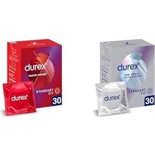 Ohbe Express Yakın Hisset Ince Prezervatif 30'lu, Standart Fit ve Durex Yok Ötesi Ultra Kaygan Ince Prezervatif 30'lu