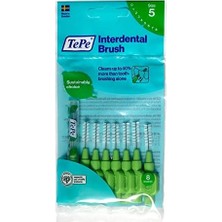 Ohbe Express 0.8 mm - Yeşil Diş Arayüz Fırçası (1x 6 Adet)