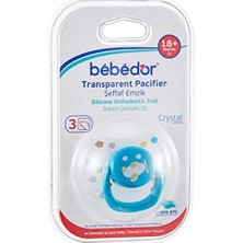 Ohbe Express Bebedor 173 Crystal Series Damaklı Yalancı Emzik No:3, , Pembe, 18 Ay ve Üzeri