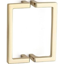 Ohbe Express 96 mm Altın Rengi Modern Kulp Yarım Tek Adet