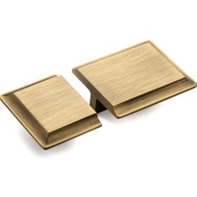 Ohbe Express 9134 -Çizgili Kulp Antik Renk Tek Adet 64 mm Antik Tek Ebat SSY9134 0064 Abm