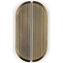 Ohbe Express 512 mm Antik Rengi /çizgili Kulp Tek Adet Yarım
