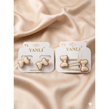 Happy Aksesuar Fiyonk Figürlü Toka Set Çıtçıtlı ve Lastik