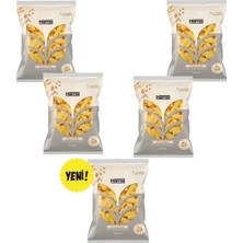 Harras Rigatoni Makarna Durum Buğdayı Irmiği %12 Protein Değerli Iri Kesme 5 x 500 gr (2.5 Kg),
