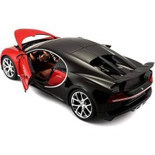 Ohbe Express Bburago 15611040R – 1: 18 Bugatti Chiron, Araba, Kırmızı