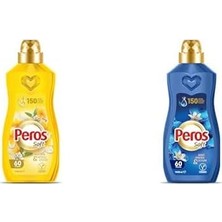 Ohbe Express Peros Seti | Yumuşatıcı Yasemin Saflığı 1440 ml X1 + Mavi Orkide 1440 ml X1