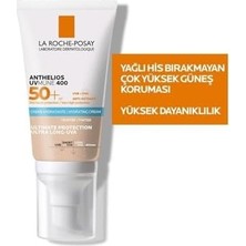 Ohbe Express Anthelios Uvmune Spf+50 Hassas Ciltler Için Yüksek Korumalı Renkli Yüz Güneş Kremi 2