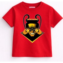 Rabona Fashion Dortmund Black Wall Çocuk T-Shirt