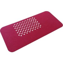 Ohbe Express Keçe Masa Üstü Mouse Pad ve Bilgisayar Düzenleyici 70X32 cm – Antibakteriyel Mat, Doğal Keçe Mat, Masa Koruyucu Altlık, Ofis ve Ev Için Minimalist Tasarım (Fuşya)