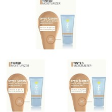 Ohbe Express Sun Lovers Nemlendirici Etkili & Doğal Bitişli Renkli Güneş Koruyucu SPF50-007 Warm (3 Paketi)