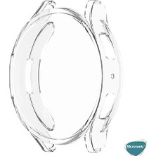 Ohbe Express Galaxy 7 40MM Için Kılıf Ekranı Tam Kaplayan 360 Full Round Soft Silicone Şeffaf [galaxy 7 40MM ile Uyumlu Kılıf - Şeffaf]