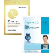 Ohbe Express Dermal 3 Katmanlı Göz Maskesi ve Arındırıcı ve Pürüzsüzleştirixci Aqua Maske Seti