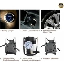 Ohbe Express Bmw 2 Serisi Active Tour Mpv 2016 Yeni Hava Kompresörü Lastik Şişirme Pompası Metal