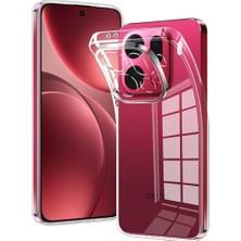 Ohbe Express Oppo Find X9 Pro Uyumlu Kamera Korumalı Darbe Önleyici Ultra Slim Tpu Şeffaf Silikon Kılıf