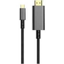 Ohbe Express 4K Usb-C HDMI 185 cm Görüntü Aktarım Kablosu Hd-03