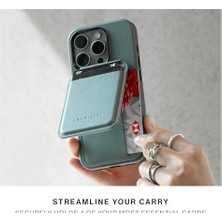 Ohbe Express Native Union Cüzdan Standı | Manyetik - Magsafe Kart Tutucu Standlı 16, 15, 14, 13, 12 Için - Ekstra Güvenli ve Ultra Ince - 4 Kart Saklar - Dayanıklı ve Geri Dönüştürülmüş Malzemeler,