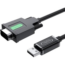 Ohbe Express USB 2.0 To RS232 Db9 PL2303 Chip Dönüştürücü Adaptör Kablo 1.5 Metre