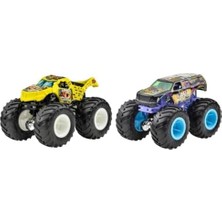 Ohbe Express Trucks 1:64 Güçlü Ikili Arabalar Totaled - Crate Danger FYJ64-HWN57