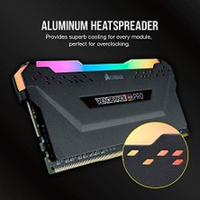 Ohbe Express Corsaır CMW32GX4M2E3200C16 32GB(2X16) Vengeance Rgb Pro 3200MHZ CL16 Siyah Ram
