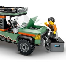 Ohbe Express City 4x4 Arazi Dağ Arabası 60447-6 Yaş ve Üzeri Çocuklar Için Yaratıcı Oyuncak Yapım Seti, Doğum Günü Hediyesi (221 Parça)