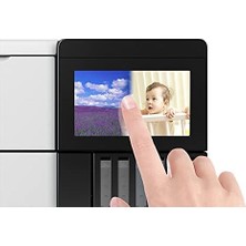 Ohbe Express Epson L8160 Tanklı Mürekkep Püskürtmeli Fotoğraf Yazıcı, Tarayıcı, Fotokopi 5760 x 1440 Dpı, Beyaz, 403‎ x 369 x 162 mm
