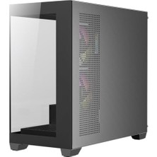 Ohbe Express Antec CX300 Argb Gaming Kasa – 4x Argb Fanlı, Temperli Cam Yan Panel, Atx Mid Tower Siyah