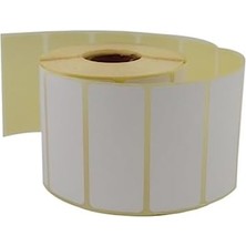 Ohbe Express Lamine Termal Etiket 70MM x 30MM Ruloda 1000 Adet 40MM Çapında Direk Termal Transfer Etiketi