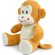 Ohbe Express Özgüner Oyuncak Ofis Hediyesi Kuzu 20-25 cm Figürlü Pelüş Ayıcık, 20 Cm,sevgiliye Hediye (Maymun)
