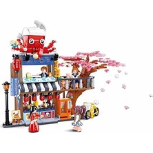 Ohbe Express Happy Sakura Market Yapım Seti, 548 Parça